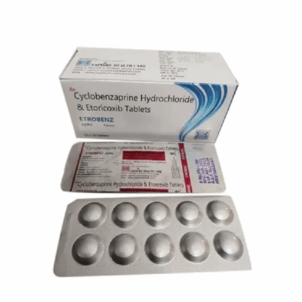 Cyclobenzaprine 10mg – Relax Your Muscles & Relieve Spasms