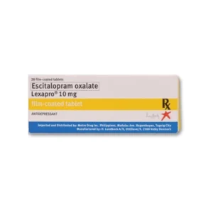 Lexapro (Escitalopram) 10mg – Calm the Mind & Lift the Mood