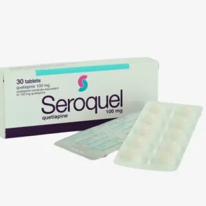 Quetiapine (Seroquel) 100mg – Mood Stabilizer for Bipolar & Schizophrenia