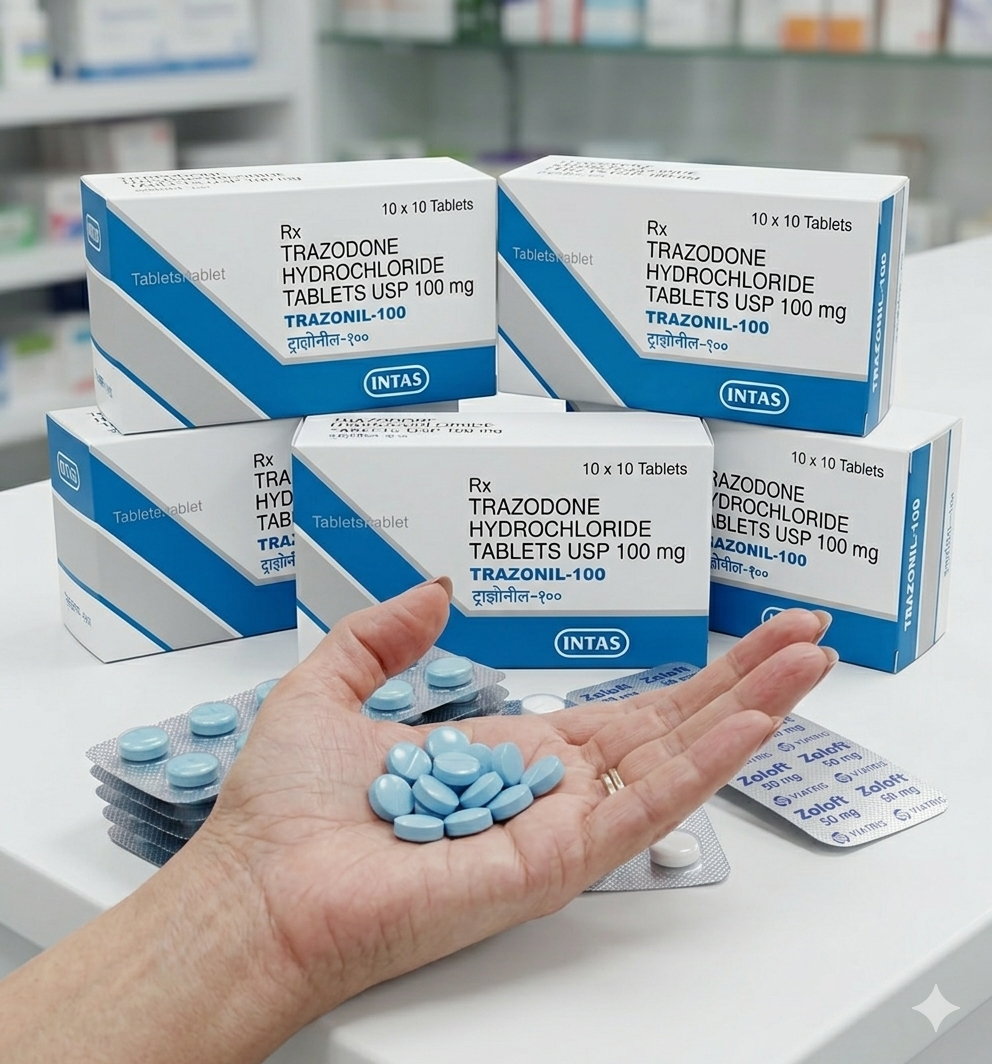 Trazodone 100mg – Sleep Support & Depression Relief - Image 2