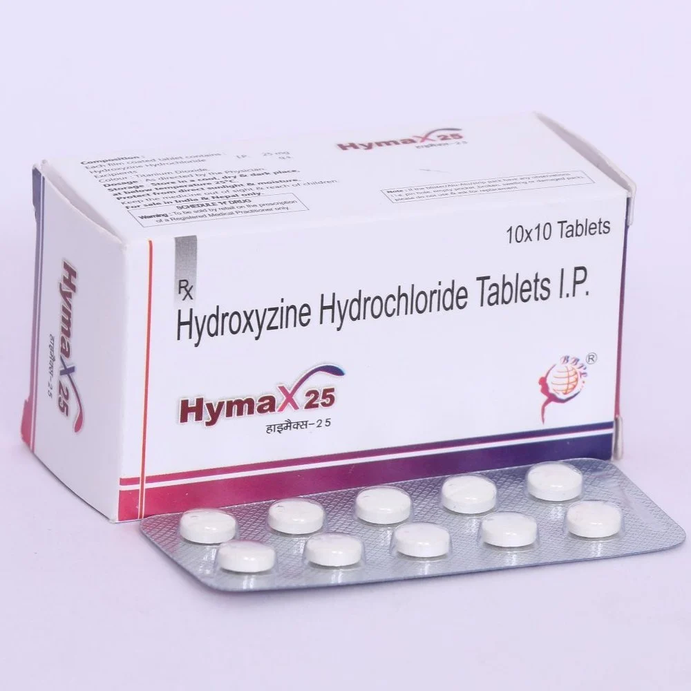 Hydroxyzine HCL 25mg – Fast Relief from Anxiety & Allergies - Image 3