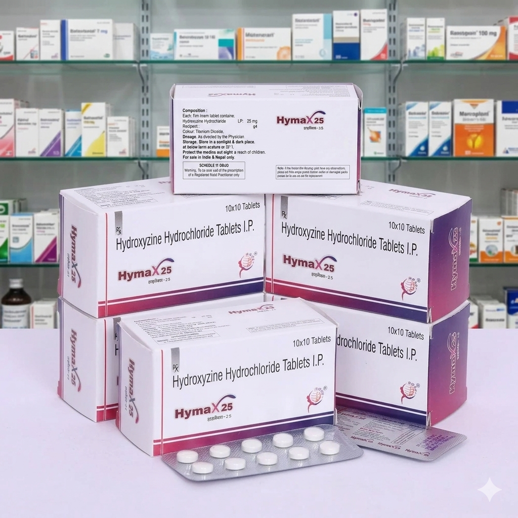 Hydroxyzine HCL 25mg – Fast Relief from Anxiety & Allergies - Image 4